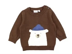 Name It mustang strikbluse isbjørn